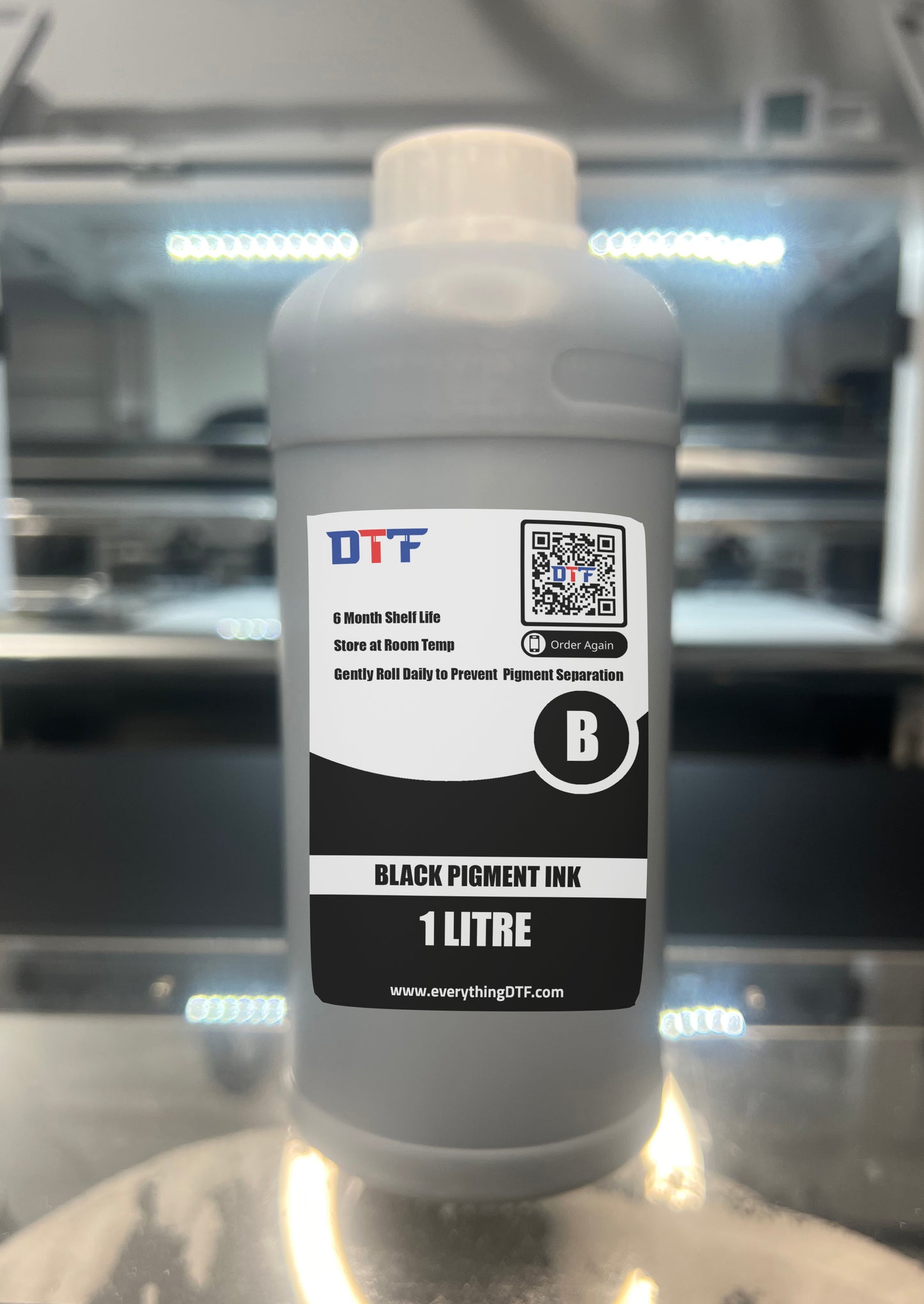 DTF Black Ink (1 Litre)